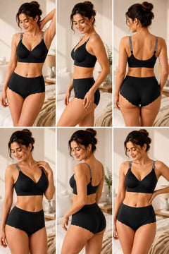 Comfort Set in Black, multiple views
